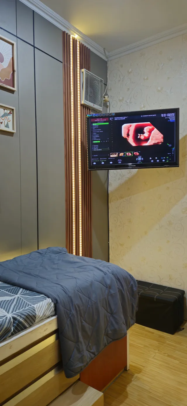 Suasana klinik USG Halo Bunda