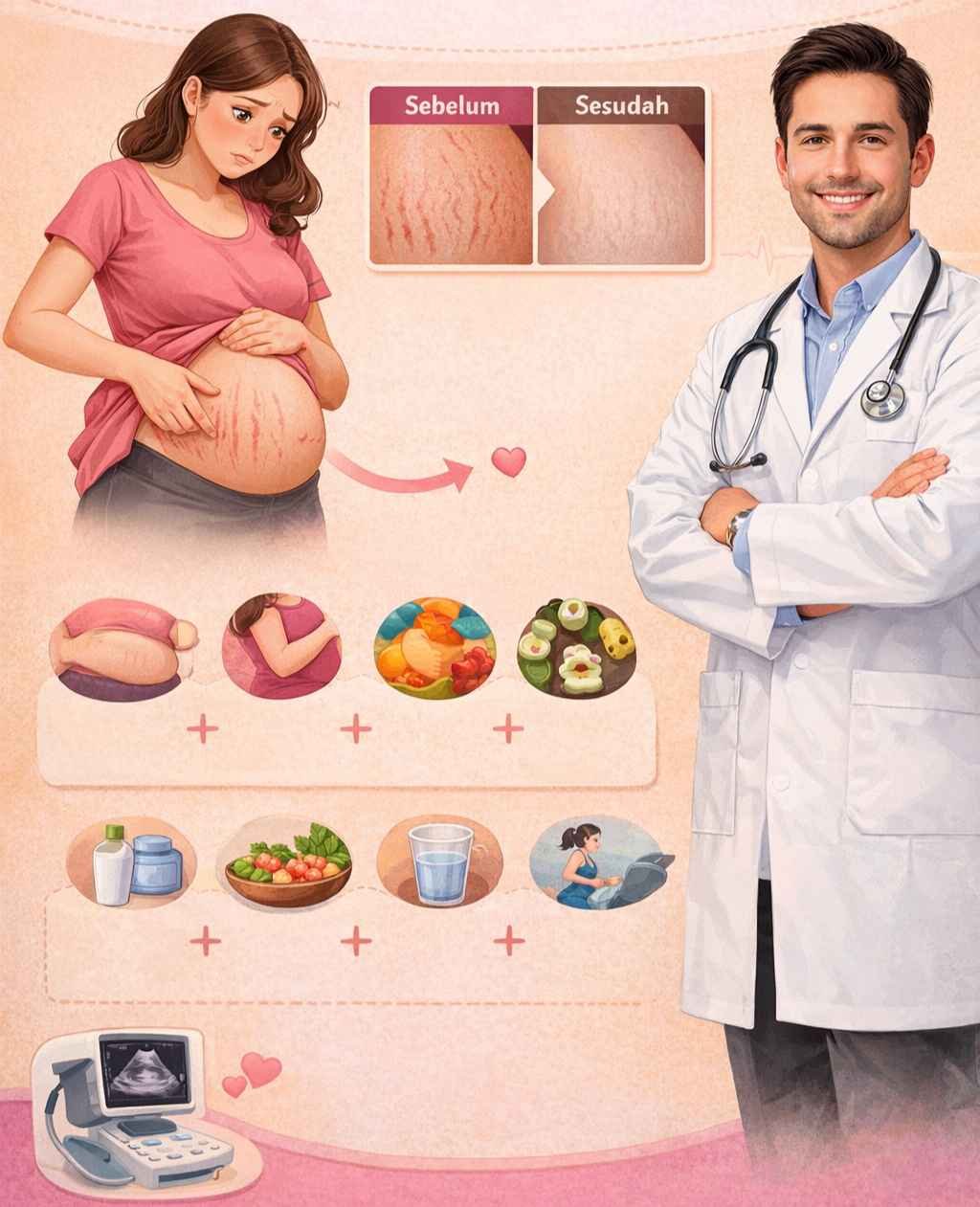 Apakah Benar Ibu Hamil Mengalami Stretch Mark? Kondisi Ini Sering Bikin Bumil Khawatir.